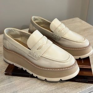 Dolce Vita Cream Tieko Loafer (platform)